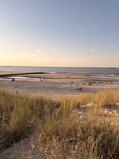 Zonsondergang in Groede