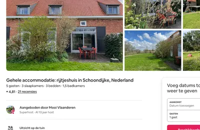 Woning Wilg op Airbnb